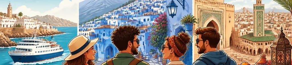 Recorrido de tres días por Marruecos desde España: descubre sus principales atractivos
