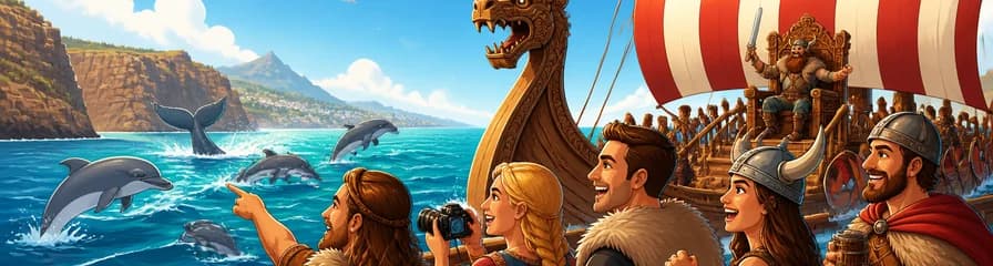 Aventura Marítima Vikinga en Los Cristianos: Excursión en Barco Guiada