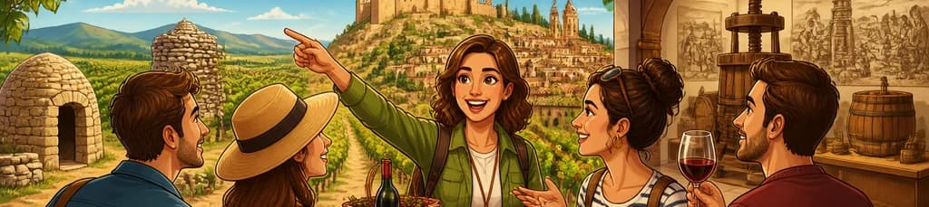 Experiencia guiada: cesta campestre en Sonsierra y visita al Museo del Vino