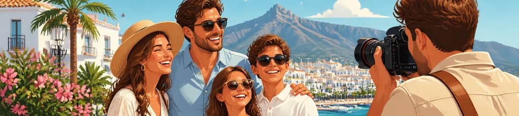 Captura tus momentos en Marbella: sesión fotográfica privada con un experto