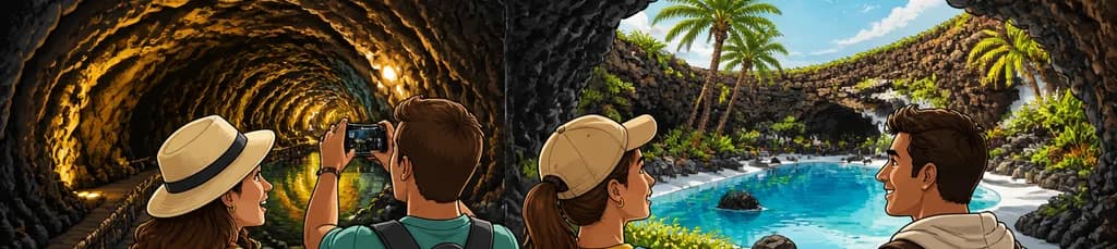 Descubre los Tesoros del Norte de Lanzarote: Cueva de los Verdes y Jameos del Agua