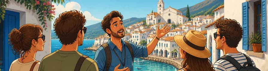 Hola Cadaqués: Descubra la ciudad en un paseo introductorio privado de dos horas con un guía local