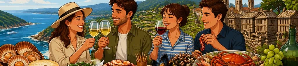 Viaje Gastronómico Premium y Exclusivo por Galicia, con Opciones de 1 a 4 Días