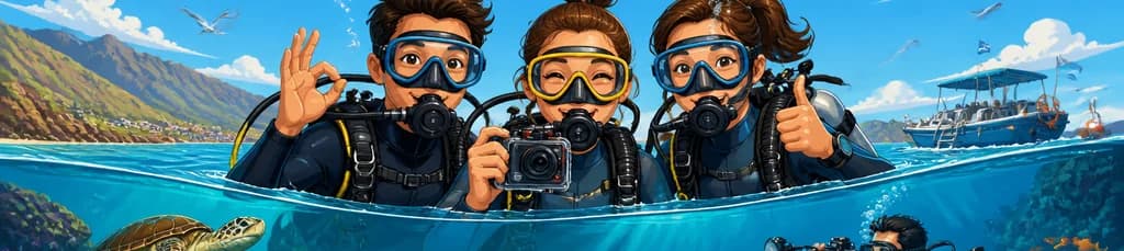 Certificación de buceo en Tenerife con reportaje fotográfico incluido