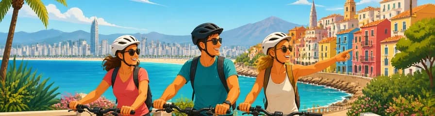 Descubre Benidorm, La Cala y Villajoyosa en un recorrido guiado en bicicleta eléctrica