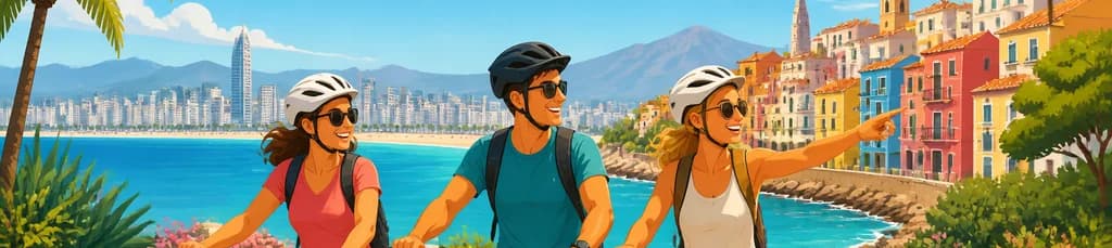 Descubre Benidorm, La Cala y Villajoyosa en un recorrido guiado en bicicleta eléctrica