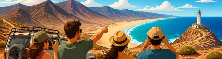 Aventura en 4x4 por Fuerteventura Norte: Descubre Cofete y el Parque Natural de Jandía
