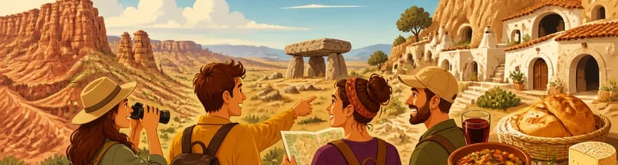 Descubre el Geoparque de Granada: Desierto, Prehistoria y Sabores Locales