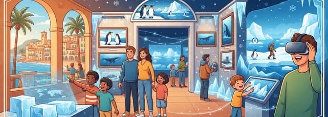 Descubre la Antártida: Exposición interactiva con realidad virtual en Lloret de Mar