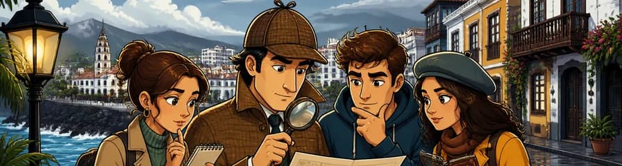 Misterio de asesinato de Sherlock Holmes en Puerto de la Cruz: un juego autoguiado
