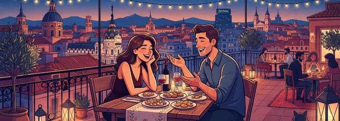 Cena Nómada Sharing Dinner: Una Velada Íntima para Dos con Vino en Madrid