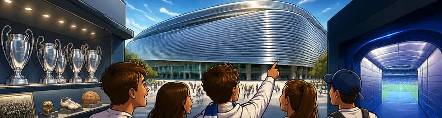 Visita el Estadio Santiago Bernabéu y su museo interactivo en Madrid