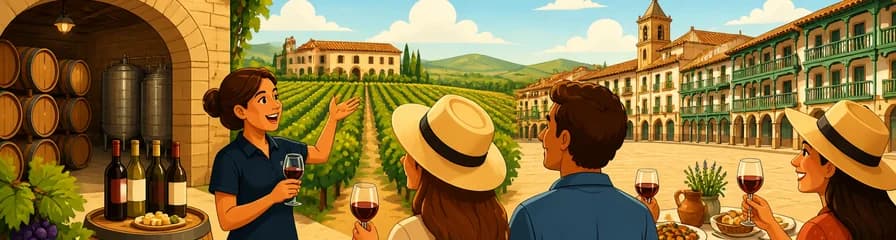 Experiencia enológica en Madrid: visita a bodega, Chinchón y almuerzo