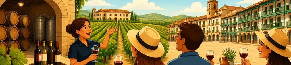 Experiencia enológica en Madrid: visita a bodega, Chinchón y almuerzo