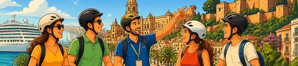 Descubre Málaga en Segway: Recorrido por la ciudad desde el puerto