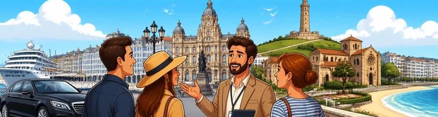 Exploración privada de 4 horas por A Coruña con recogida en tu hotel o en el puerto de cruceros