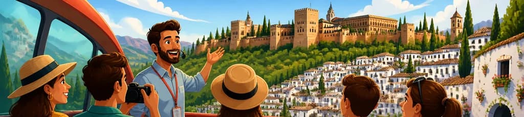 Experimenta la cautivadora Granada con un tour panorámico