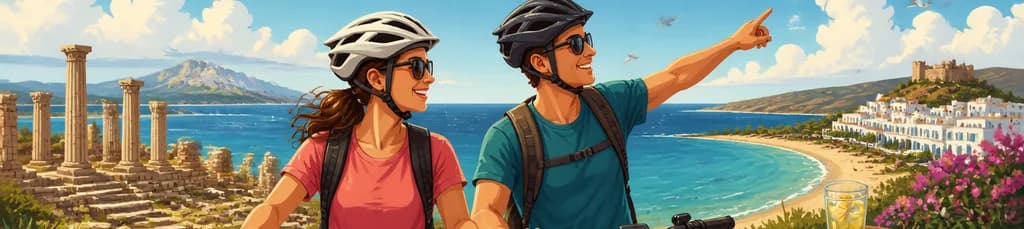 Vive la aventura en la costa de Cádiz: Ruta del Estrecho en bicicleta eléctrica desde Tarifa
