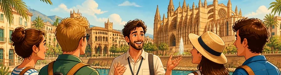 Hola Palma: Paseo privado de introducción por la ciudad de 2 horas con guía local