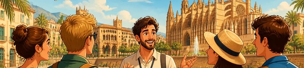 Hola Palma: Paseo privado de introducción por la ciudad de 2 horas con guía local