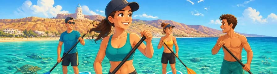Descubre el Stand Up Paddle en la hermosa bahía de Morro Jable