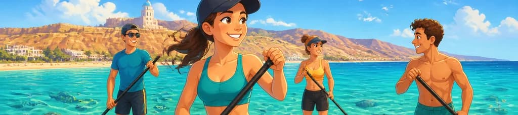 Descubre el Stand Up Paddle en la hermosa bahía de Morro Jable