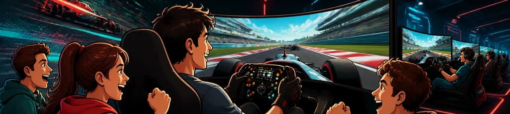 Experiencia de simulación de Fórmula 1: Racing Unleashed