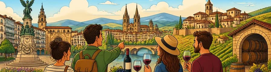Recorrido por Vitoria, La Rioja y cata en bodega de Laguardia con salida desde Bilbao