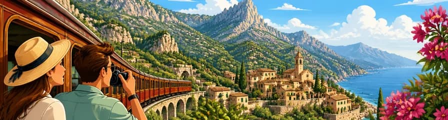 Un recorrido por la Sierra de Tramuntana: Picos montañosos y encantadores pueblos