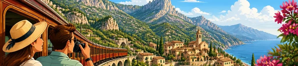 Un recorrido por la Sierra de Tramuntana: Picos montañosos y encantadores pueblos