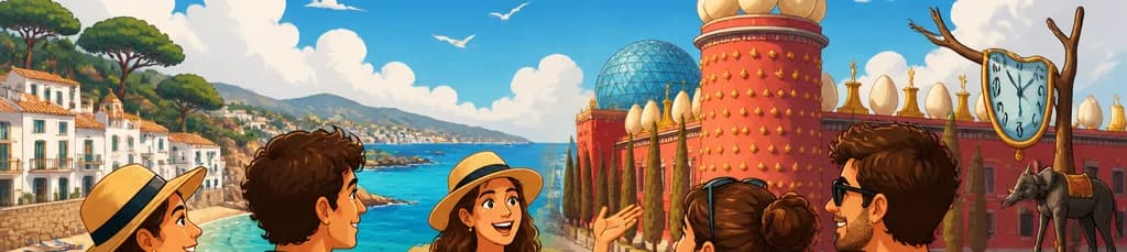 Excursión en grupo reducido: Museo Dalí y la Costa Brava