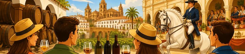 Desde Sevilla: Experiencia Ecuestre y Enológica en Jerez