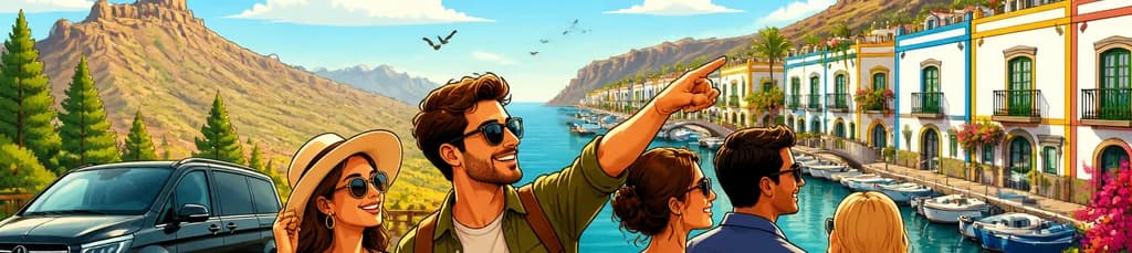 Aventura exclusiva de día completo: Puerto de Mogán y Reserva Natural de Inagua con traslado hotelero