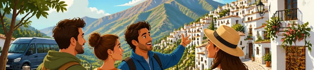 Explorando Las Alpujarras con salidas desde Málaga en un tour semiprivado