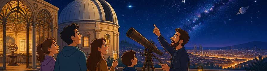 Explora el universo en la visita nocturna del Observatorio Fabra