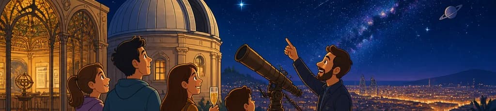Explora el universo en la visita nocturna del Observatorio Fabra