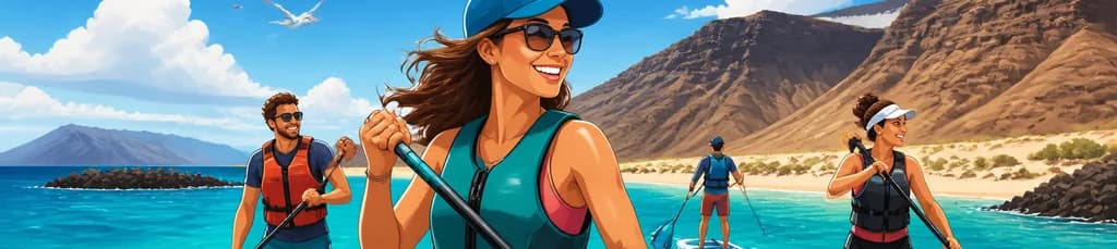 Aventura de paddle surf en Playa Mujeres: un recorrido único