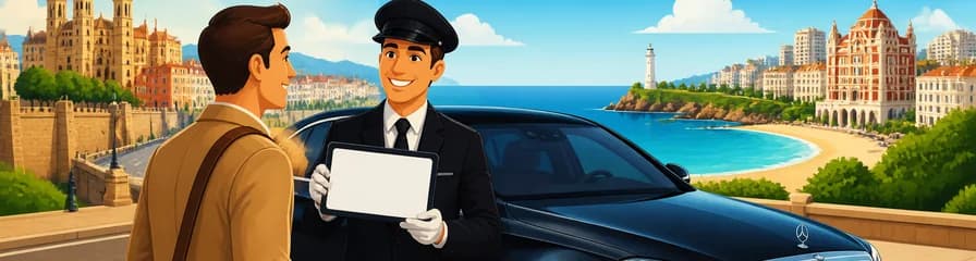 Servicio de traslado privado: de Pamplona a la ciudad de Biarritz