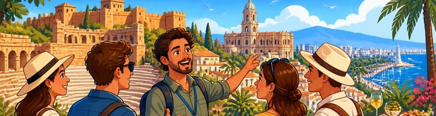 Descubre lo mejor de Málaga en un tour privado de medio día con un guía local