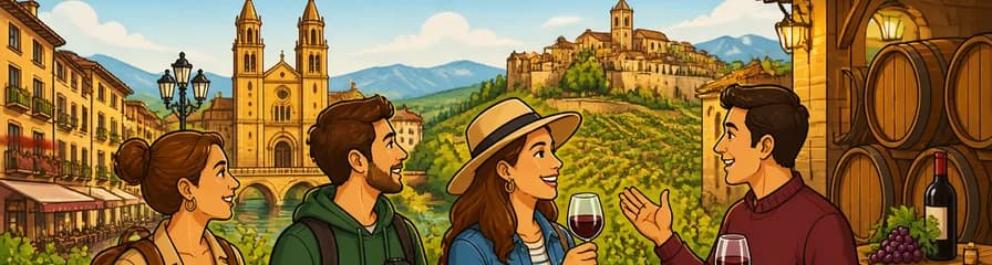 Tour con visita a bodega desde Vitoria: Logroño y Laguardia
