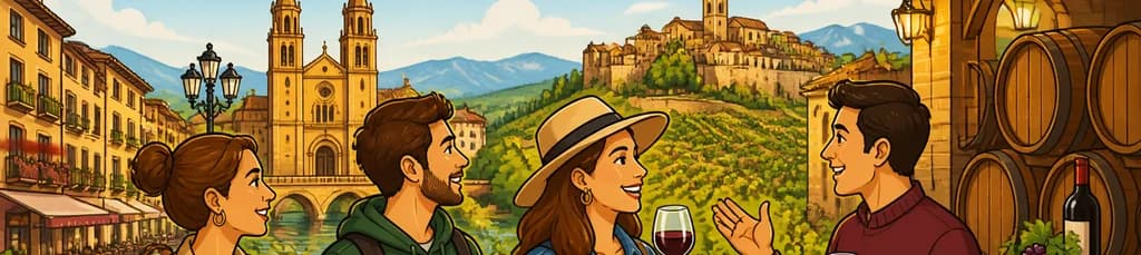 Tour con visita a bodega desde Vitoria: Logroño y Laguardia