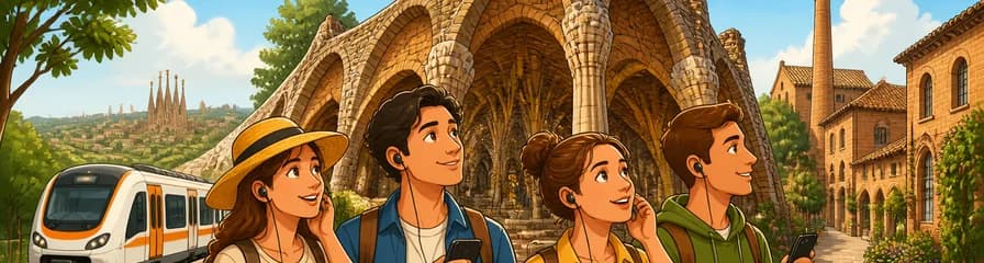 Visita a la Cripta de Gaudí y la Colonia Güell desde Barcelona con audioguía