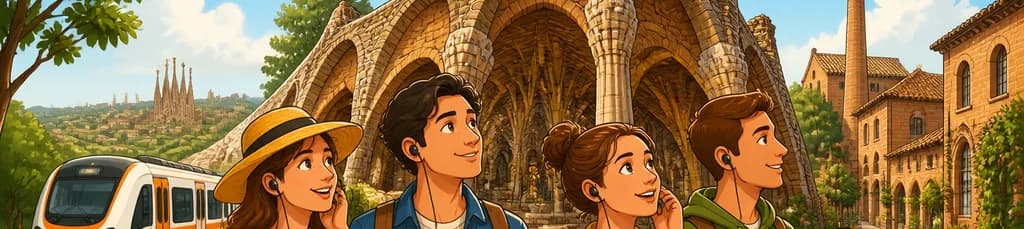 Visita a la Cripta de Gaudí y la Colonia Güell desde Barcelona con audioguía