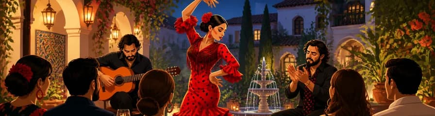 Espectáculo de Flamenco en Jardines de Zoraya