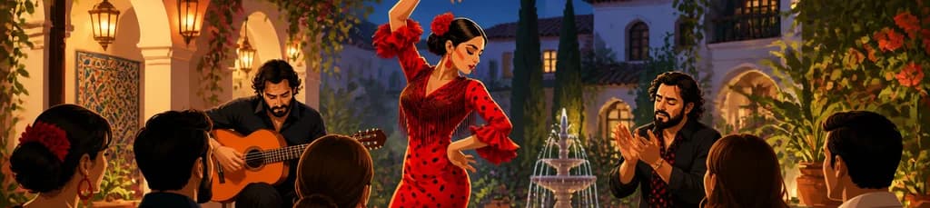 Espectáculo de Flamenco en Jardines de Zoraya