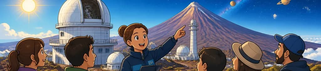 Visita Guiada al Observatorio del Teide