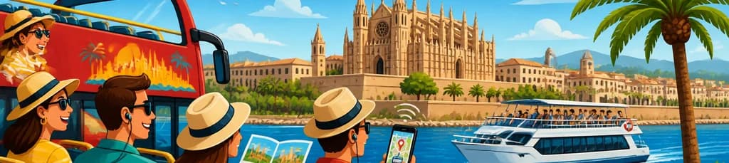 Tour en autobús turístico y barco por Mallorca: 24 o 48 horas con paradas libres