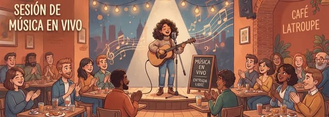 Sesión de música en vivo Open Folk