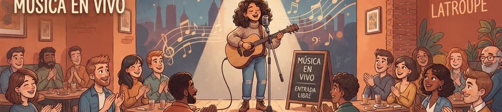 Sesión de música en vivo Open Folk