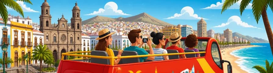 Autobús turístico Hop-on Hop-off por Las Palmas de Gran Canaria